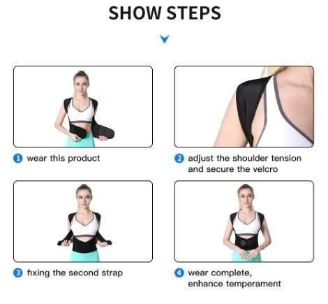 Adjustable  Back Posture Corrector/ Slouching Relieve Pain Belt Women & Men