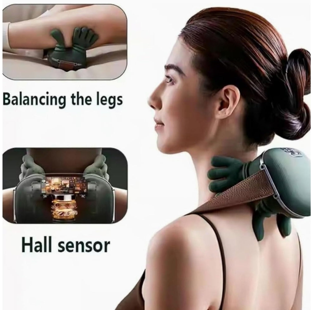 Bionic Heated Massager, Wireless Portable Neck & Back Massager